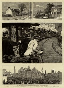 The Stephenson Centenary Celebration at Newcastle-on-Tyne